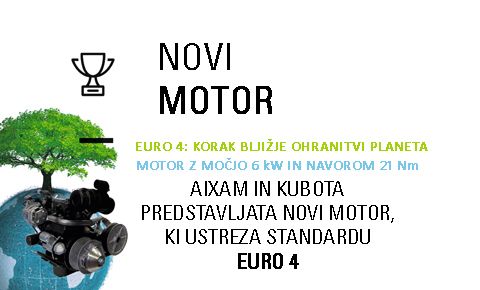 Novi motor Kubota